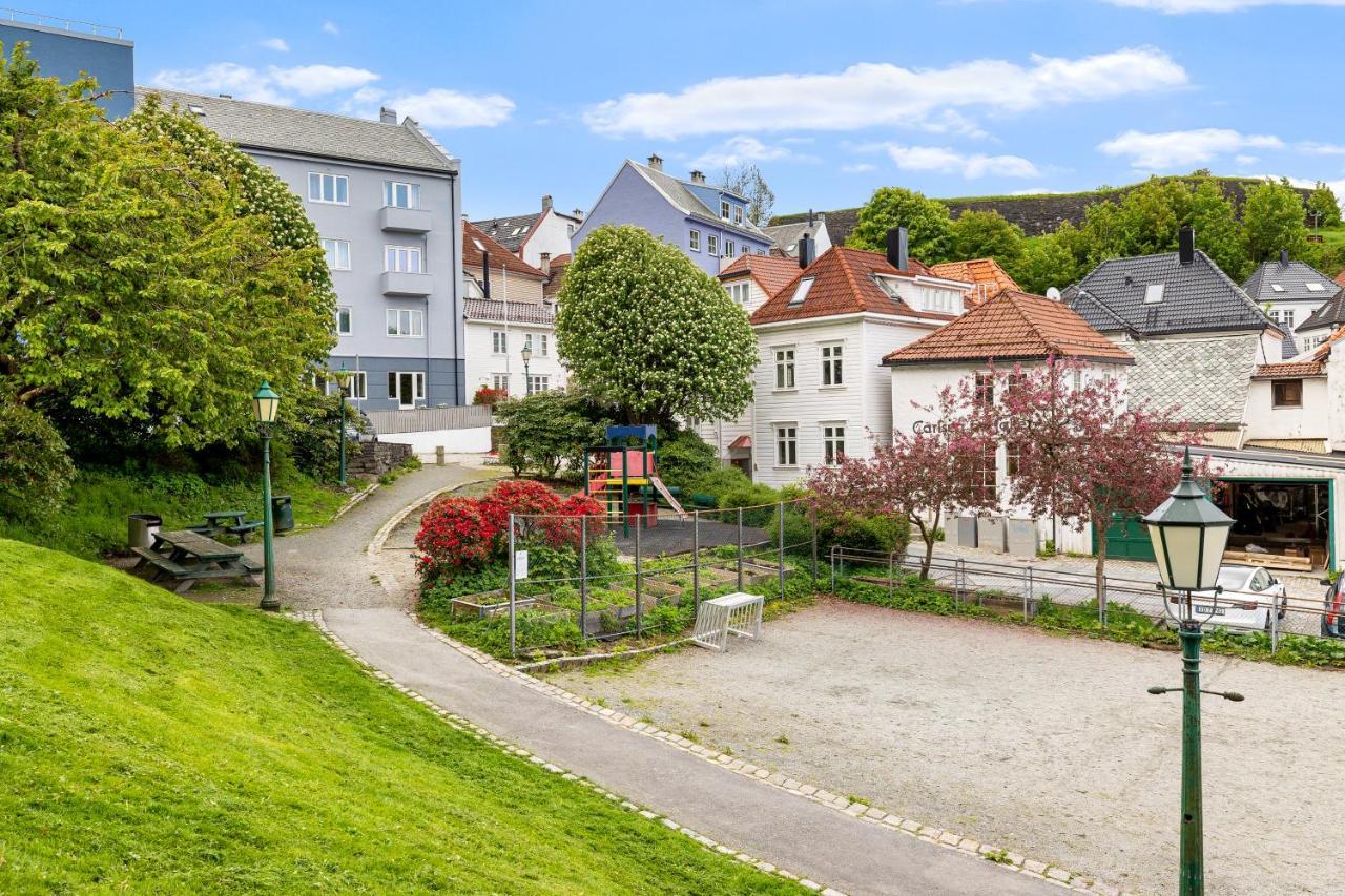 Modern Penthouse With A View - Behind Bryggen Apartment Bergen Ngoại thất bức ảnh